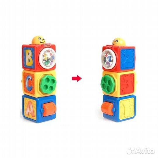 Кубики fisher price