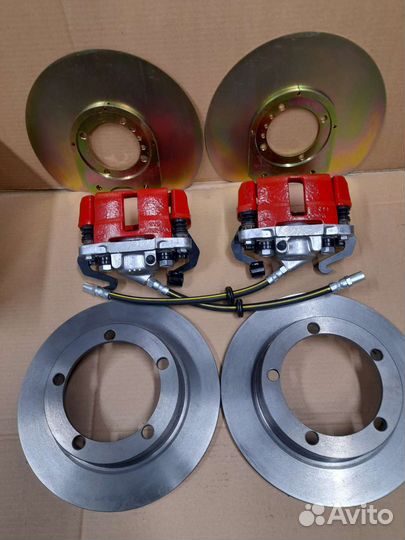 Задние дисковые тормоза на ниву