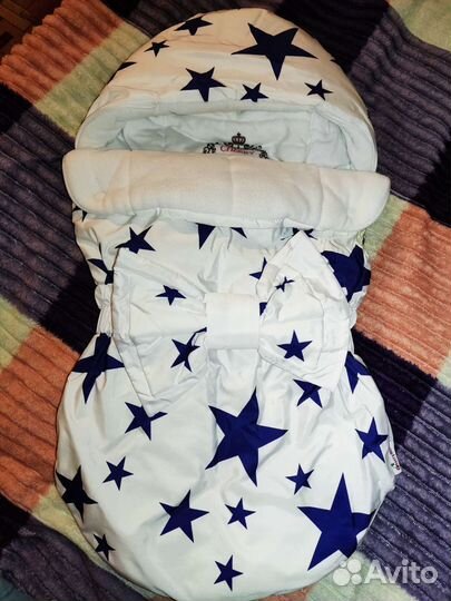 Конверт на выписку для мальчика весна осень