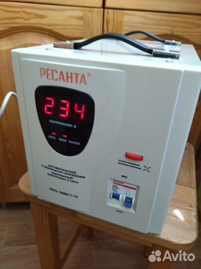 Стабилизатор ресанта асн-5000/1-Ц