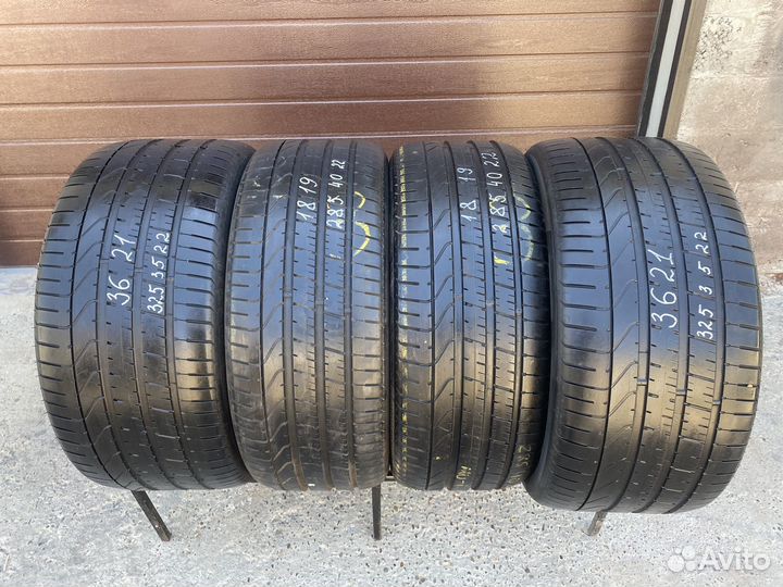 Pirelli P Zero 325/35 R22 и 285/40 R22