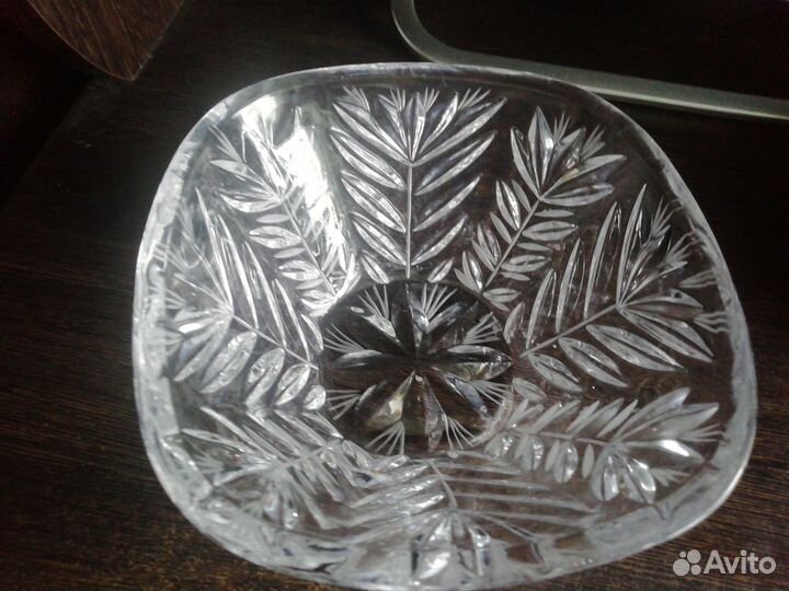 Хрустальные салатники СССР