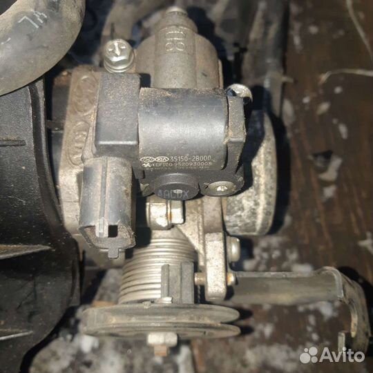 Дроссельная заслонка Kia cerato