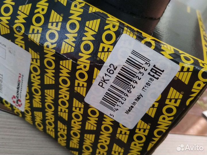 Пыльники амортизатора monroe pk162