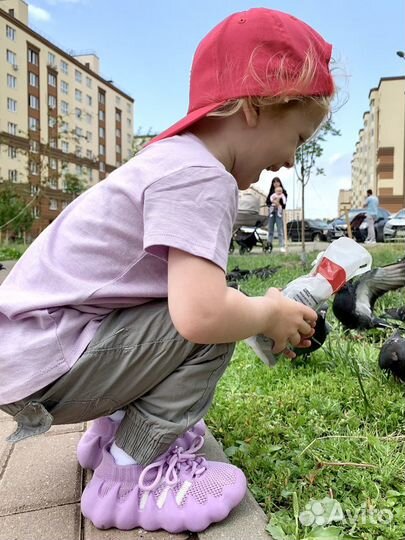 Кроссовки на лето детские изи сетка гибкие