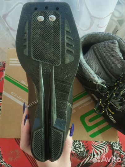 Лыжные ботинки spine