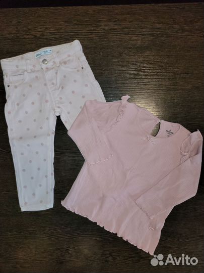 Летние вещи на девочку 92