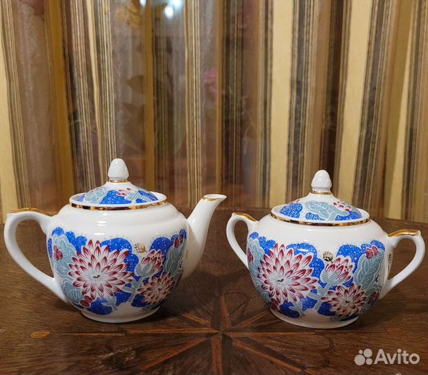 Чайник и сахарница Вербилки