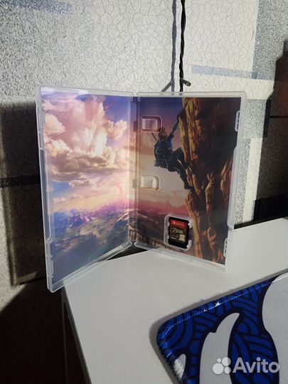 Картридж The legend of zelda breath of the wild
