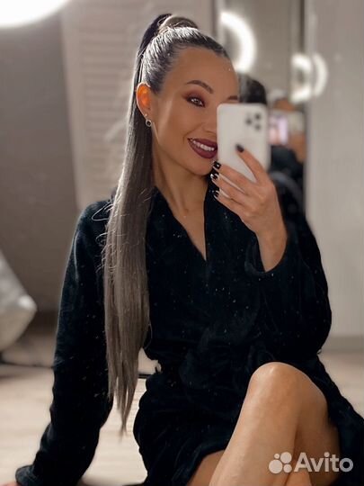 Накладной хвост на резинке 76см