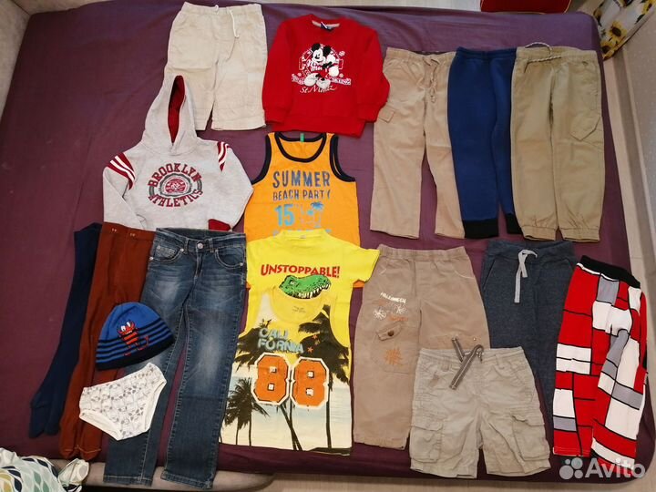 Пакет одежды для мальчика 104 - 122