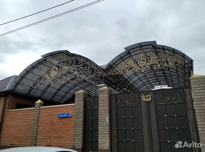 Навесы с установкой