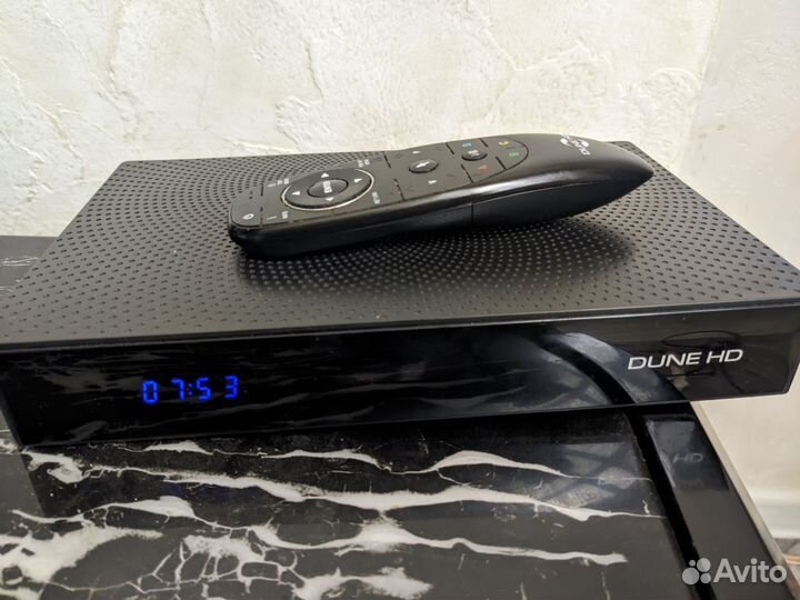 Dune hd sky 4k plus с bt пультом+500 гб