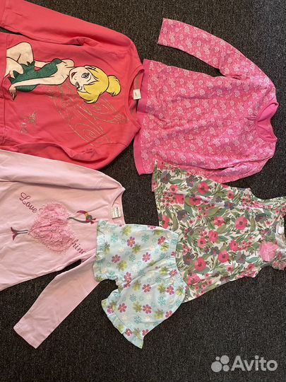 Детские вещи пакетом для девочек 116 122