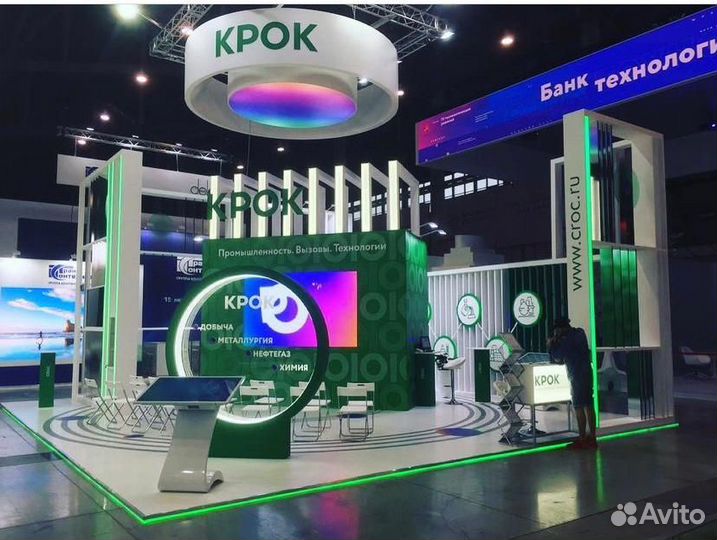 Застройка выставочных стендов(декораций)(вывески)