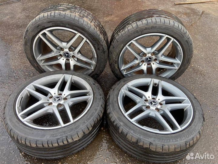 Комплект разношироких колес R19 Mercedes W222