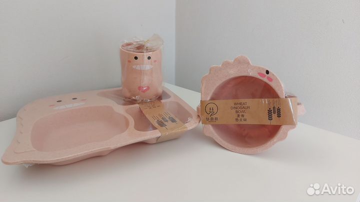 Набор детской посуды новый