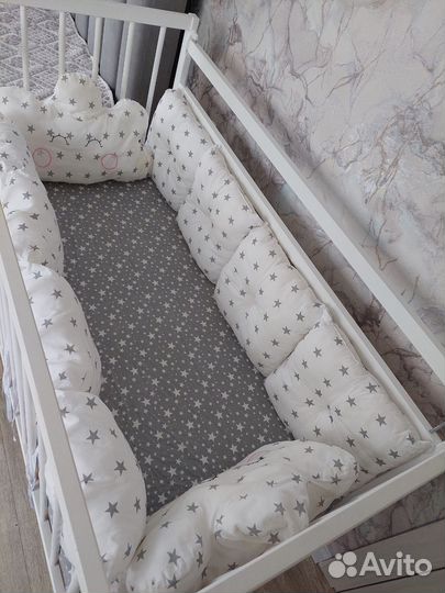 Бортики в кроватку