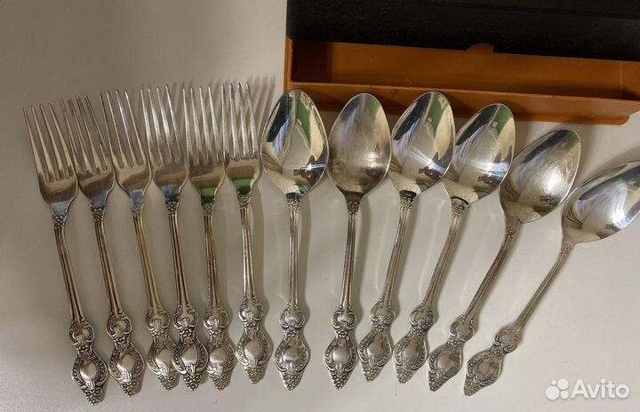 Набор столовых приборов Уральская роза