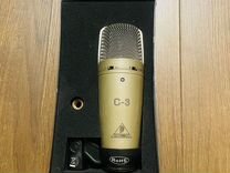 Студийный микрофон behringer C-3