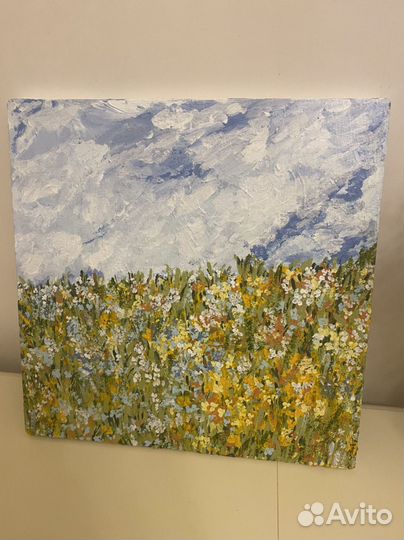 Картина маслом на холсте пейзаж