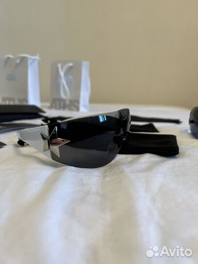 Очки солнцезащитные y2k со звёздочками оригинал