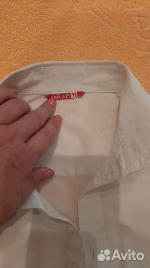 Рубашка школьная