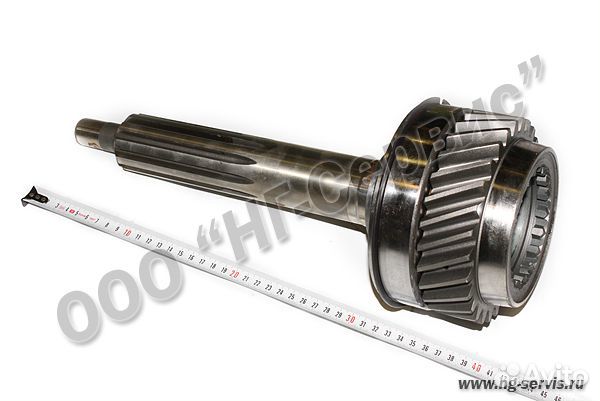 Вал первичный ямз кпп с втулкой 2381-1701027