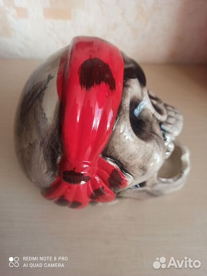 Пепельница череп