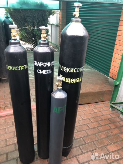 Баллон углекислота,аргон,газсмесь 5,10,20,40л