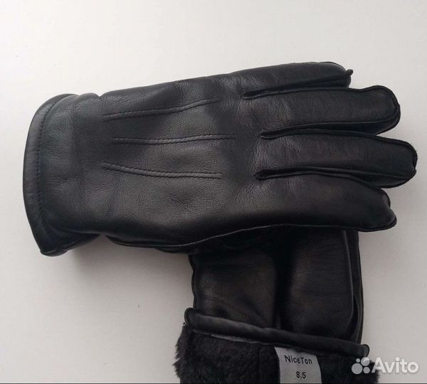 Мужские кожаные перчатки