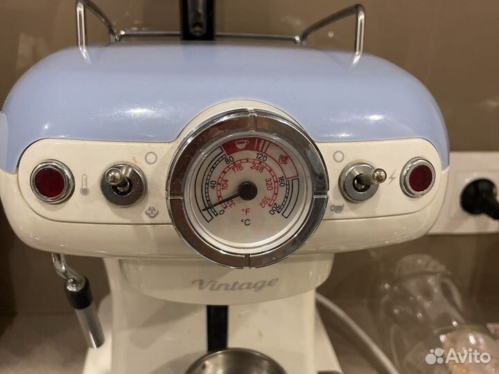 Кофемашина рожковая Ariete Vintage