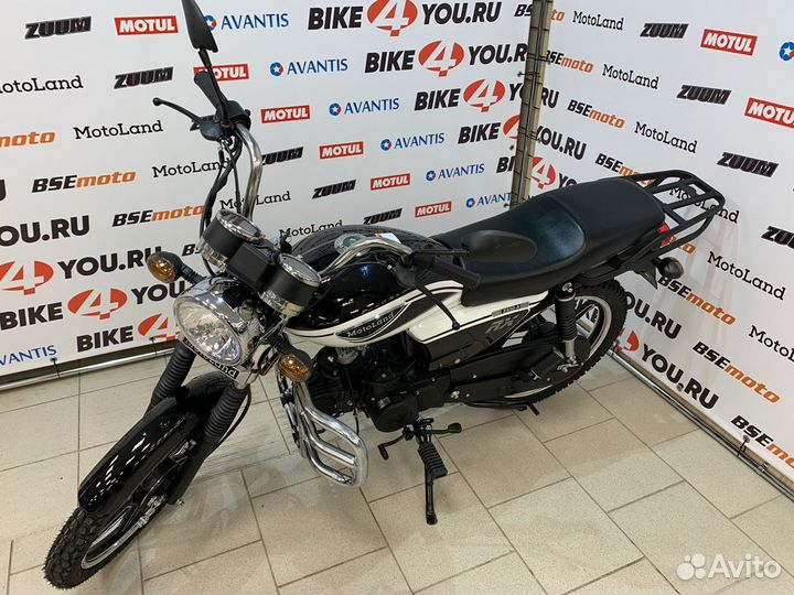 Мопед Motoland Альфа RX 11 Черный