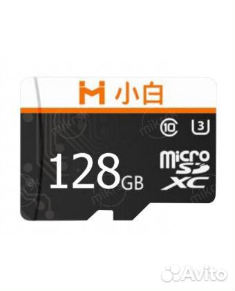 Карта памяти Xiaobai Micro SD Memory Card 128GB (B
