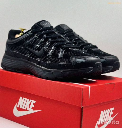 Nike P-6000: черные кроссовки для активных