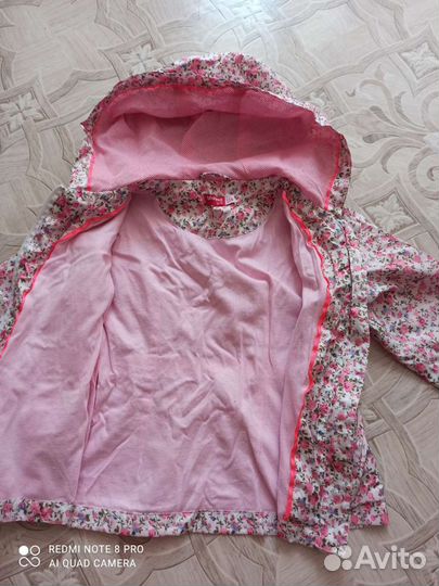 Ветровка для девочки