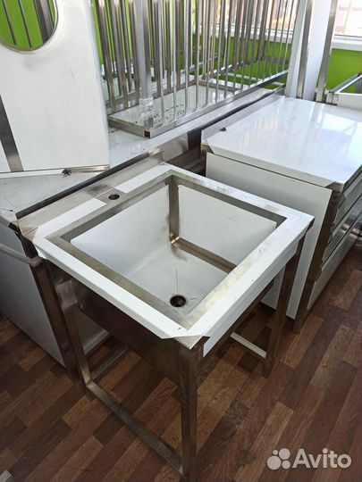 Мойка из нержавеющей стали 60x60