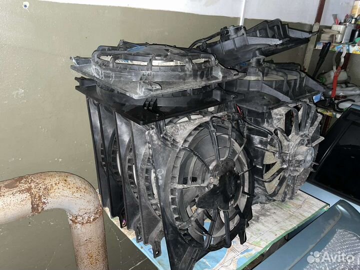 Сузуки SX4 вентилятор охлаждения двигателя