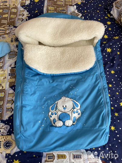 Конверт на выписку зимний