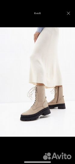 Ботинки осенние 37 р кожа