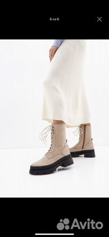 Ботинки осенние 37 р кожа