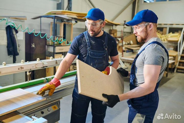 Рабочий на производство с обучением