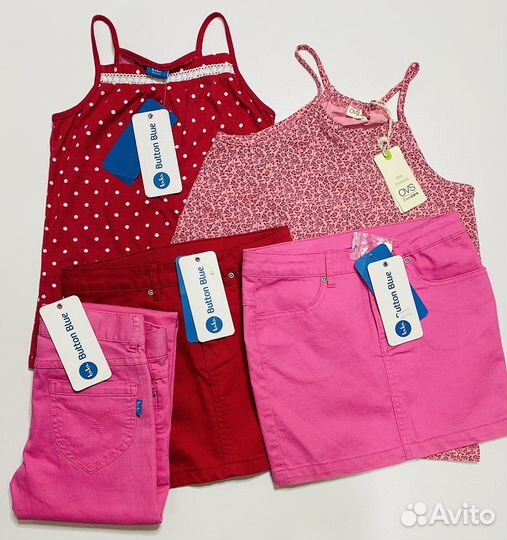 Новое 11-13 лет Button Blue