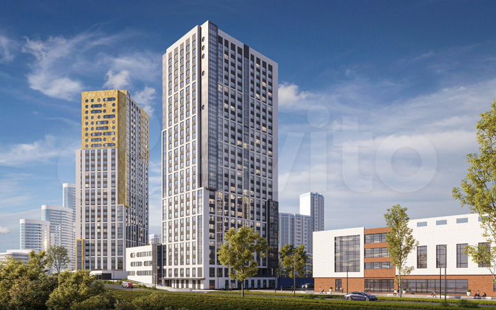 2-к. квартира, 62,6 м², 19/29 эт.