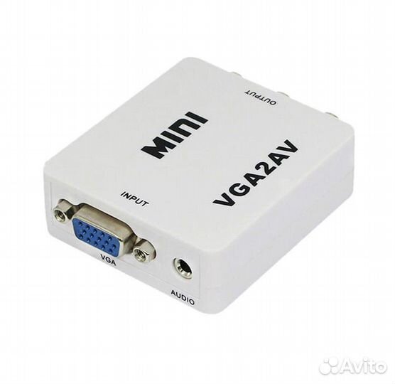 Переходник VGA на AV (активный)