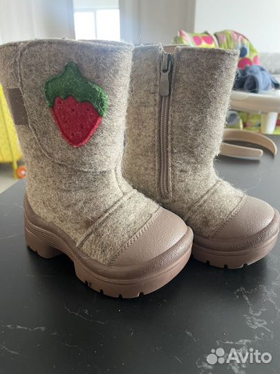 Валенки котофей 22 для девочки