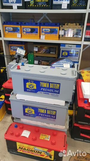 Аккумулятор новый 6CT-145Ач Тюмень Премиум груз