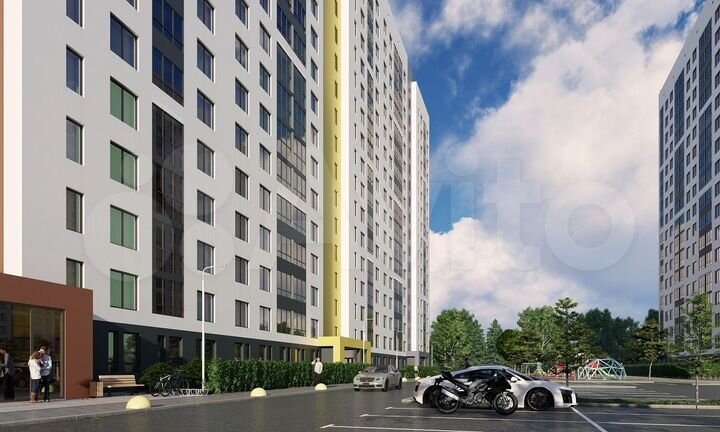 2-к. квартира, 74,3 м², 14/14 эт.