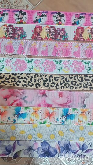 Репсовые ленты набор