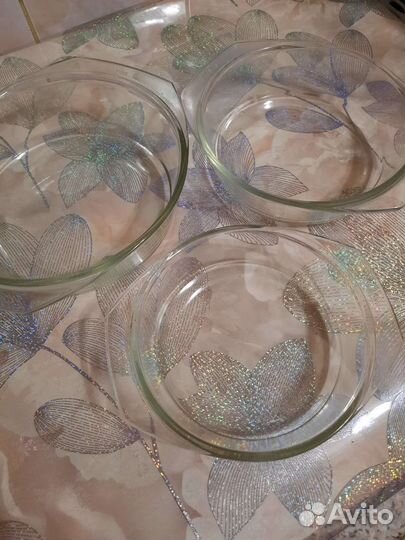 Чешская посуда Simax для микроволновки три прибора